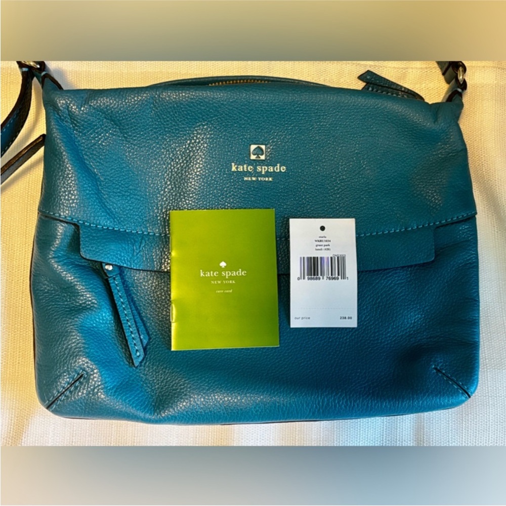 Kate Spade Teal Crossbody Bag - Picture 4 of 6